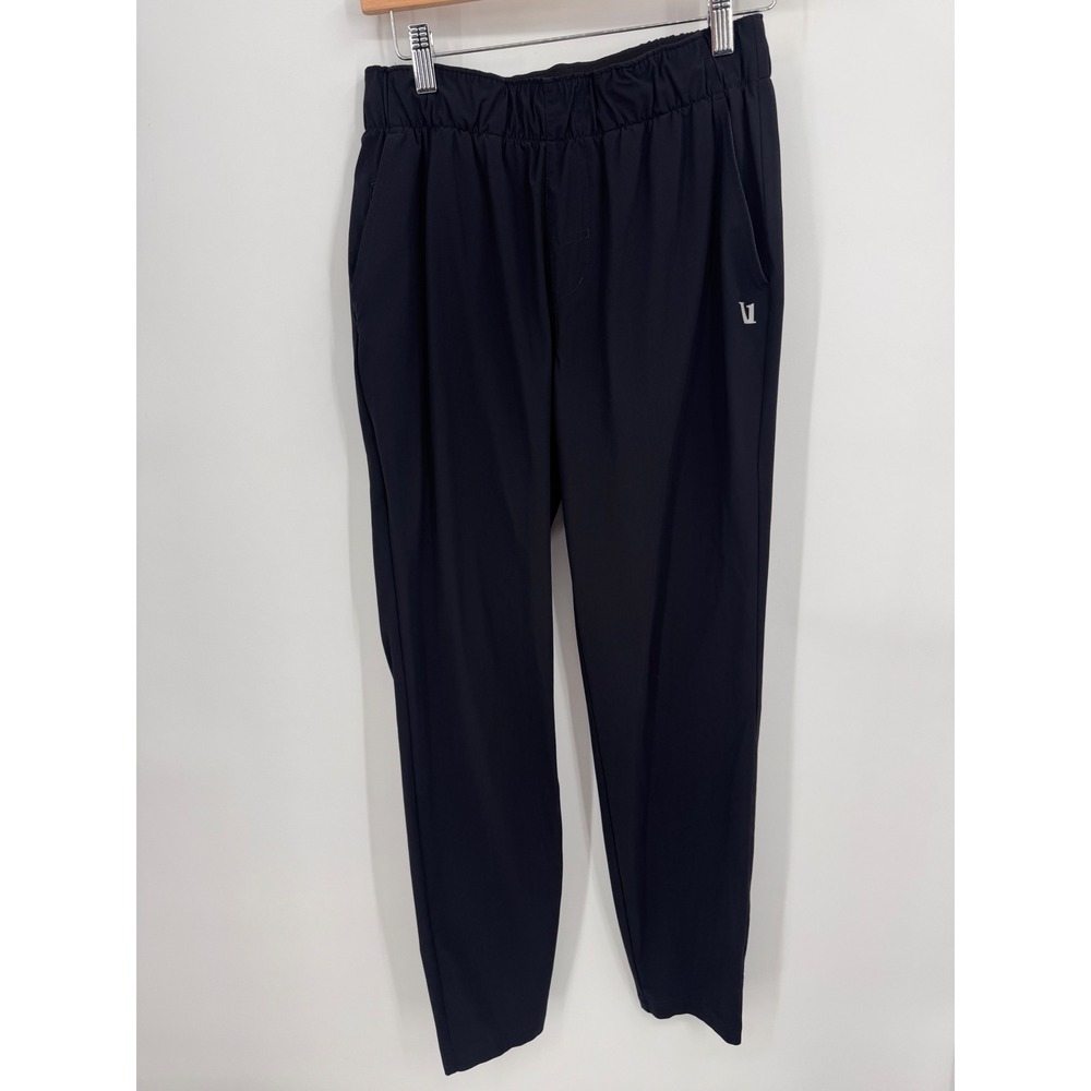 Vuori Fleet Pant Mens Size S Black Ultra-Lightweight Quick-Dry Running Track
